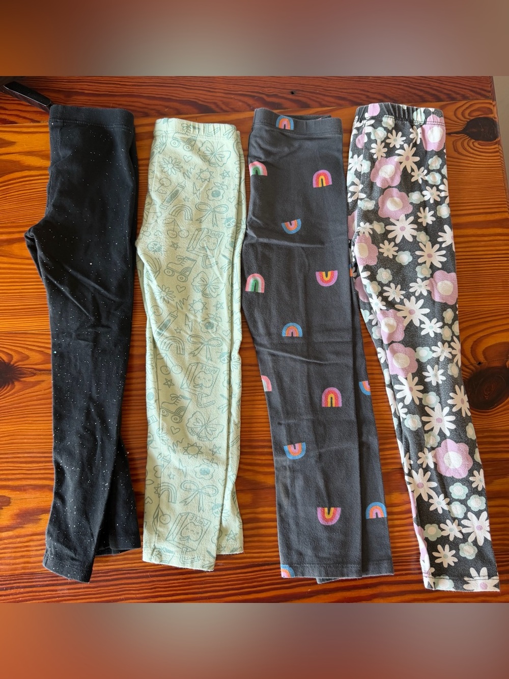 Lot of 4 Cat & Jack 4T Leggings